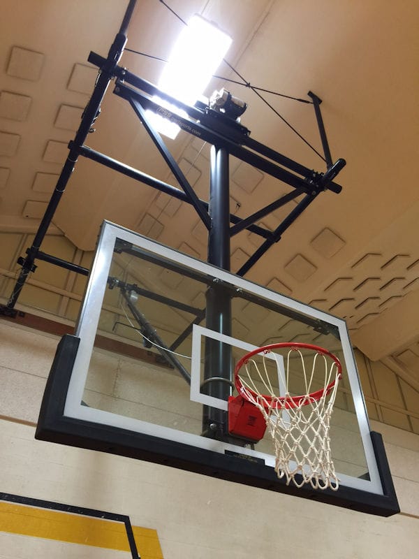 Basketball hoops supports 2