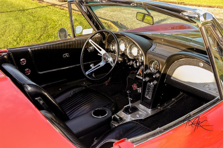 1963 Corvette Convertible interior