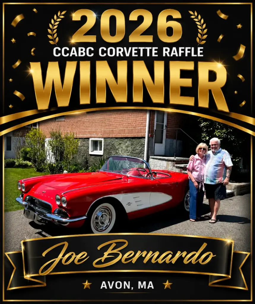2026 corvette winner, Joe Bernardo
